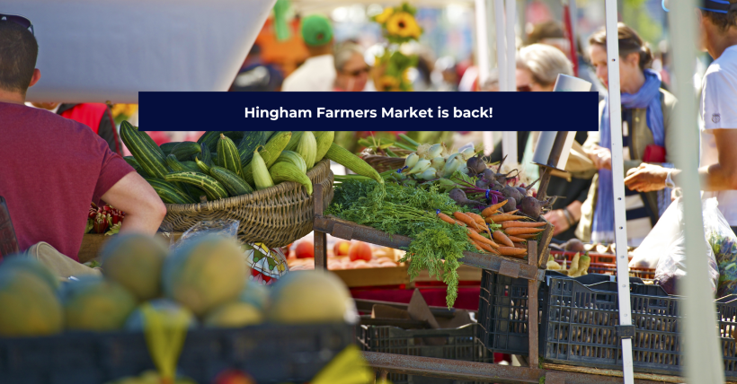 Hingham Farmers Market 2026 — Season Dates, Hours & Vendors | 95 Station Street